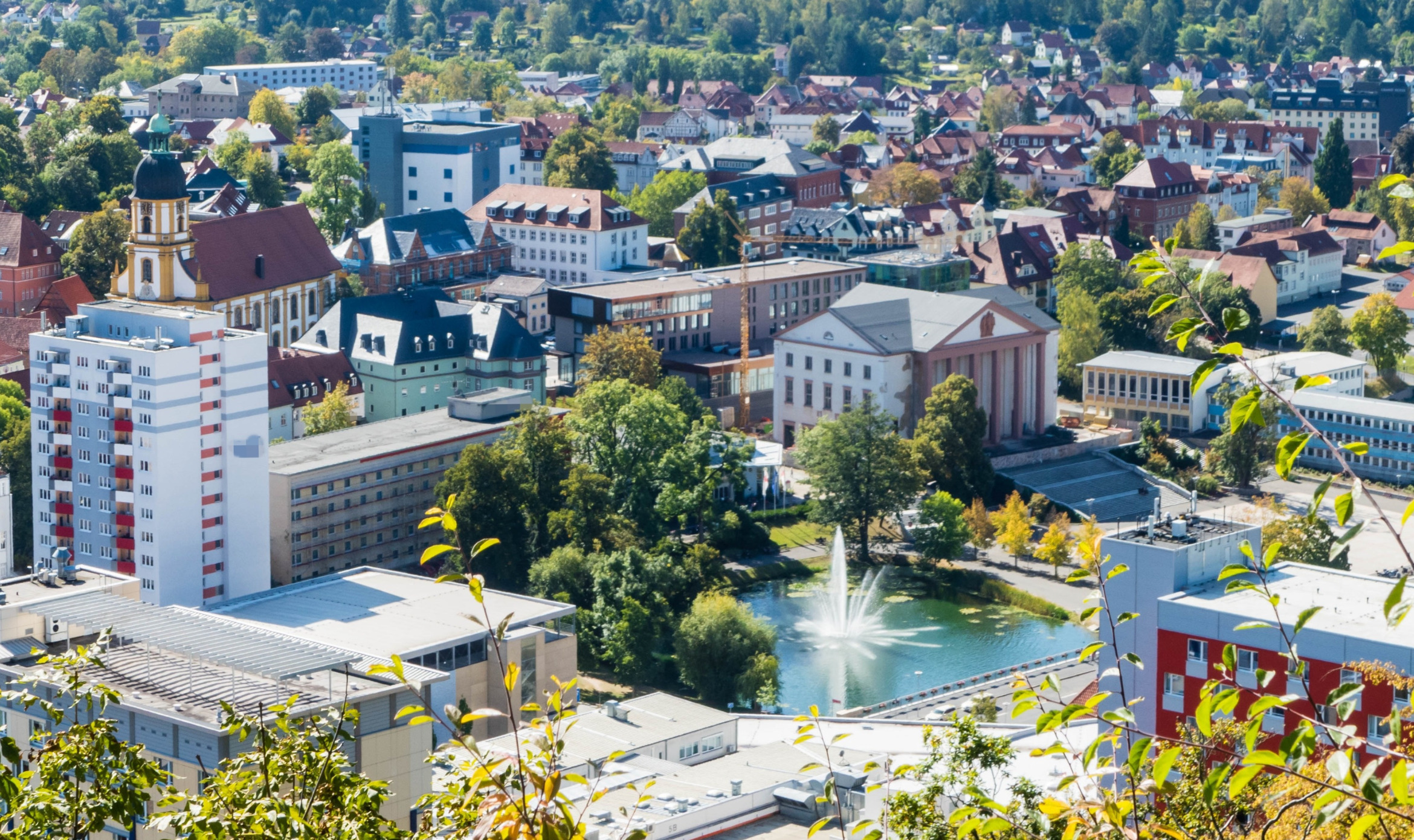 Suhl Innenstadt; Detektei Suhl, Detektiv Suhl, Privatdetektiv Suhl, Detektivagentur Suhl